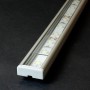 KIT profilé alu SURFACE XL de 1m avec diffuseur transparent