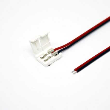 Raccord rapide bande LED vers fils non étanche IP20
