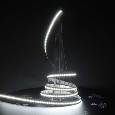 Bande led blanc froid 12V 204led/m IP20 5m