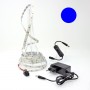 Ruban led bleu de 2,5 mètres avec interrupteur et alimentation secteur
