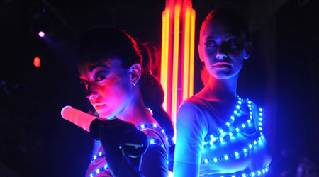 Kit bande led RGB piles Danseuse David Guetta