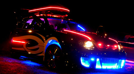 Kit bande led tuning auto