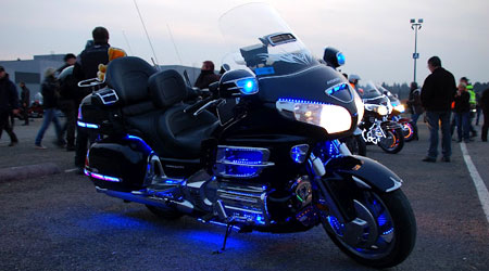 Kit led flexible tuning moto