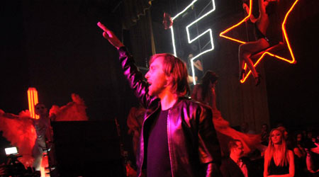 N&eacute;on led enseignes David Guetta