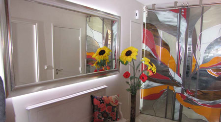 Kit rouleau led blanc mirroir