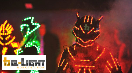 Ruban led kit batterie robot led Be-light