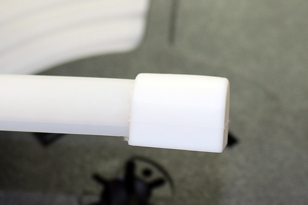 L'extrémité du ruban led néon est isolée et étanche