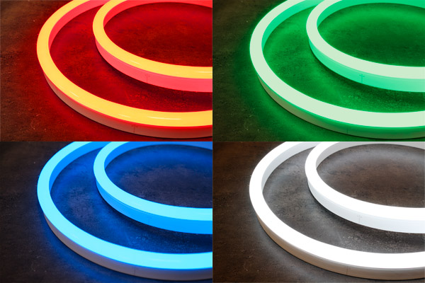 Votre connexion électrique du néon led est terminée