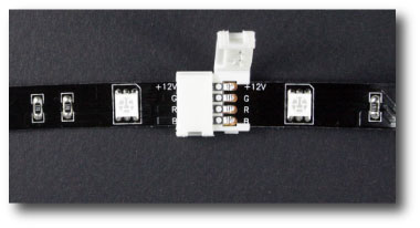 Connecteur rapide 2 bandes leds tutoriel étape 3