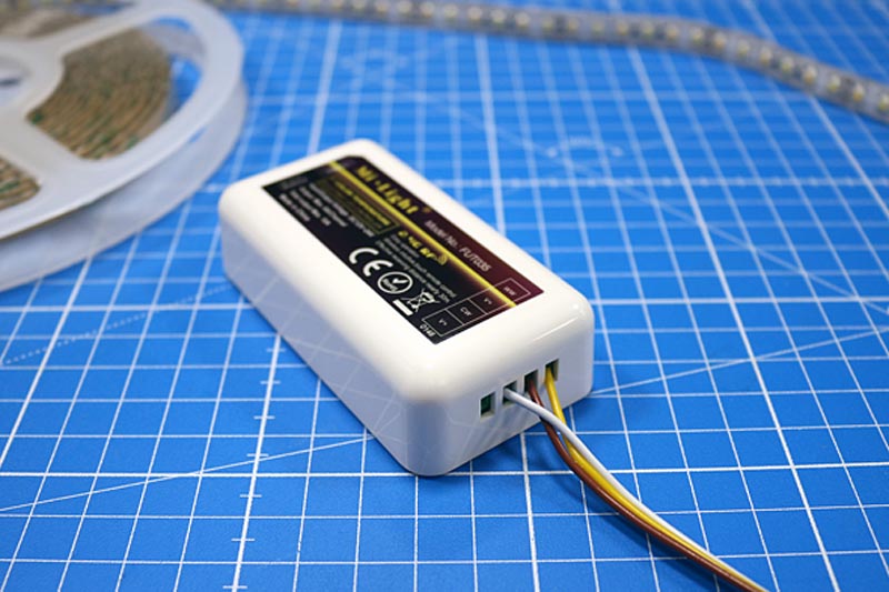 Brachement du ruban led CCT sur le contrôleur multizone