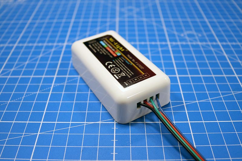 Branchement du ruban led RGB sur le contrôleur multizone