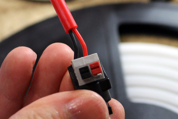 Utilisation d'un connecteur jack femelle
