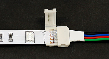 Connecteur rapide avec prise RGB mâle