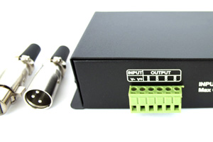 Connectique bande led avec controleur dmx