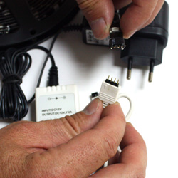 Connexion controleur led RGB et led flexible RGB