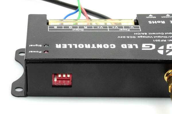 Dip switch du contrôleur multizone