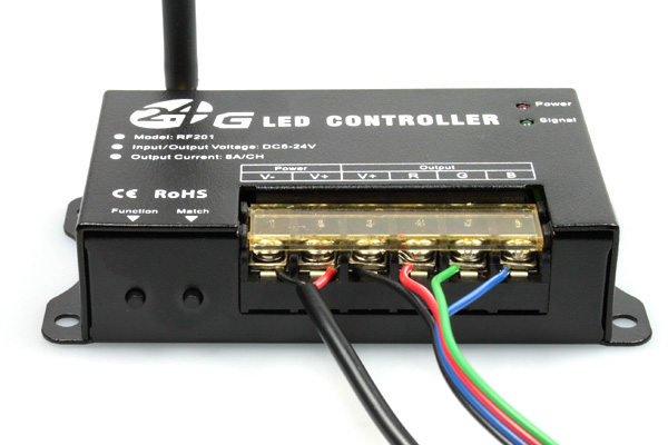 Branchement électrique du contrôleur multizone