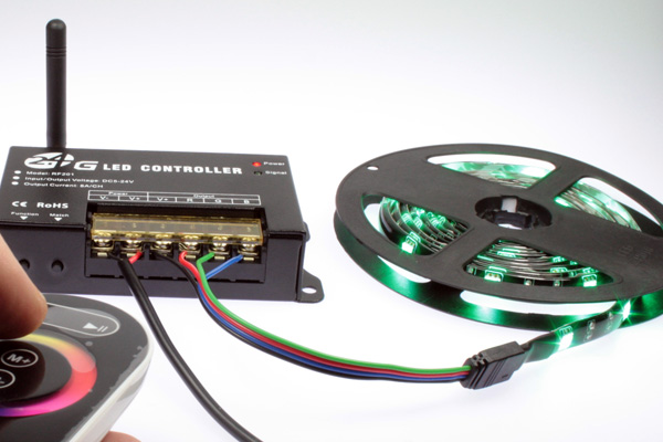 Test de fonctionnement du ruban led rgb
