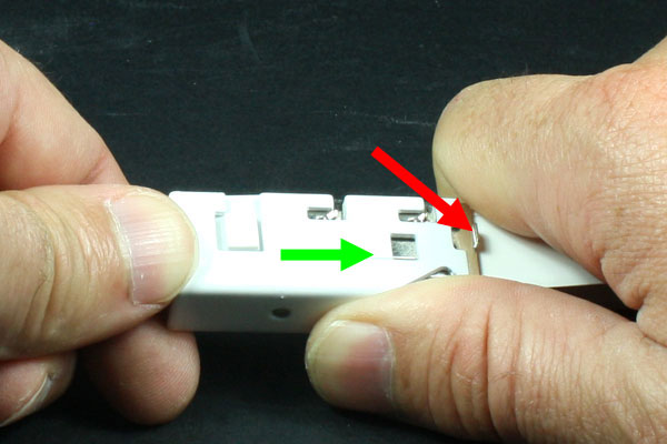 Fermeture du connecteur pour le led néon flex