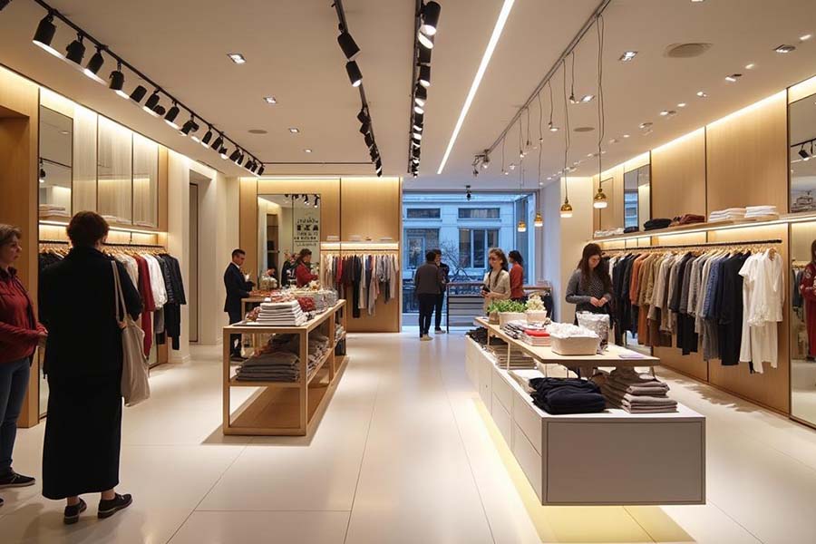 Ruban LED magasin et vitrine