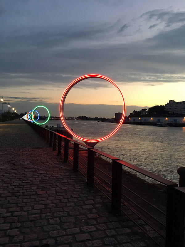 Perspective de la pointe de L&rsquo;&icirc;le de Nantes