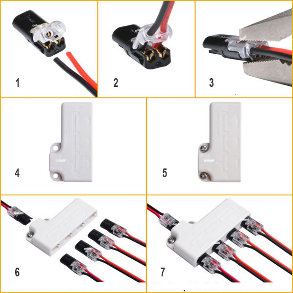 Tuto sur l'utilisation de la boite de jonction pour ruban LED