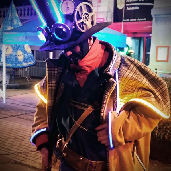 Costumes LED lutin steampunk - Gilliane Collection