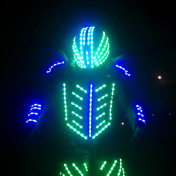Robot led sur &eacute;chasses