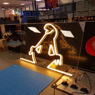 Enseigne lumineuse design