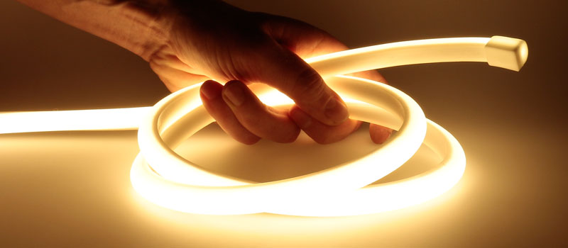 Ruban led néon blanc chaud