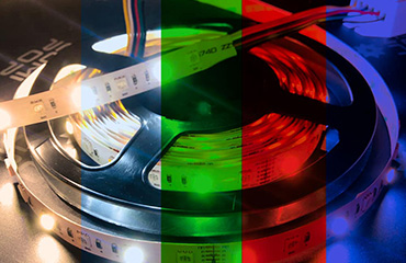 Kits ruban LED à changement de couleur