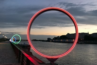Les Anneaux de Daniel Buren et Patrick Bouchain