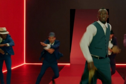 Néon Flexible fait sa pub avec Usain Bolt !