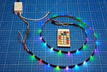 Comment raccorder et utiliser le contrôleur LED PIXEL Infrarouge ?