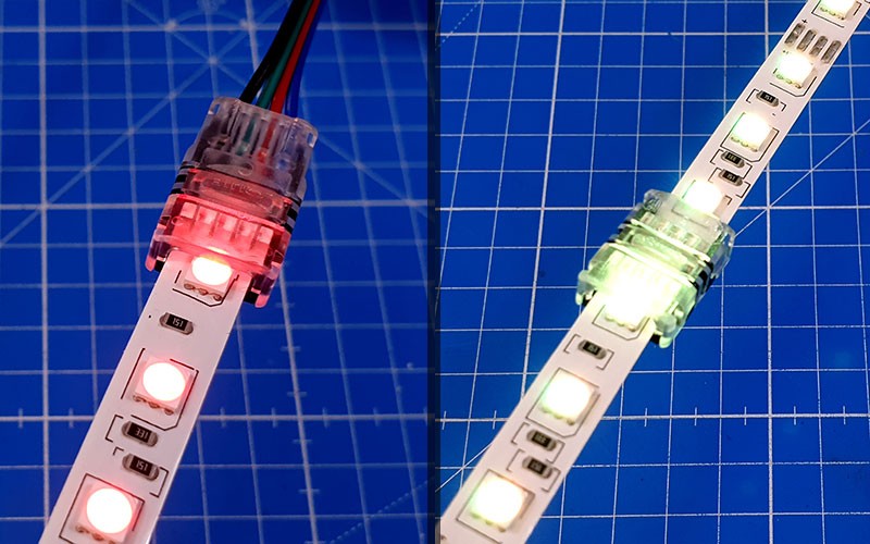 Comment utiliser les connecteurs QuickLED IP20 RGB ?