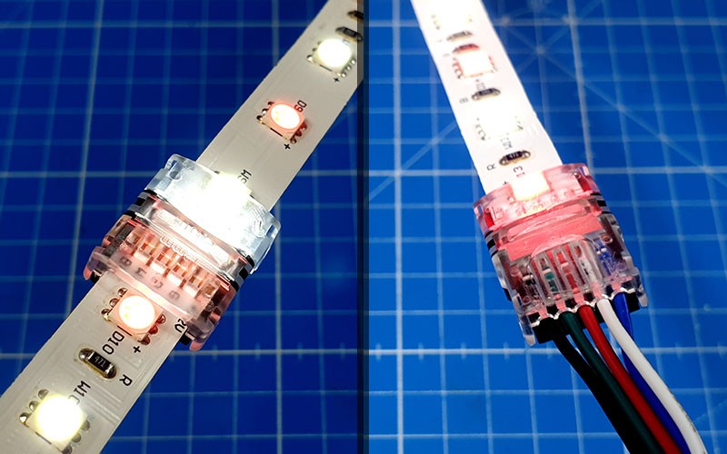 Comment utiliser les connecteurs QuickLED IP20 RGBW ?